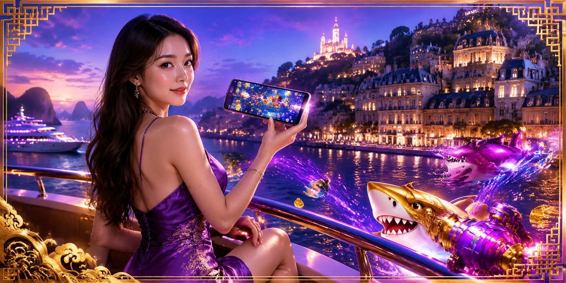 Trò chơi bắn cá neon tại Đà Lạt với ánh đèn rực rỡ về đêm