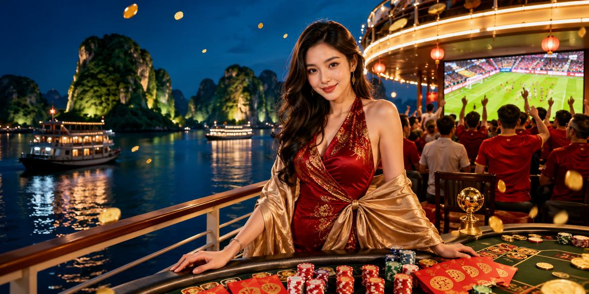 Người chơi xổ số trực tuyến tại Hạ Long với phong bao đỏ may mắn mùa lễ hội